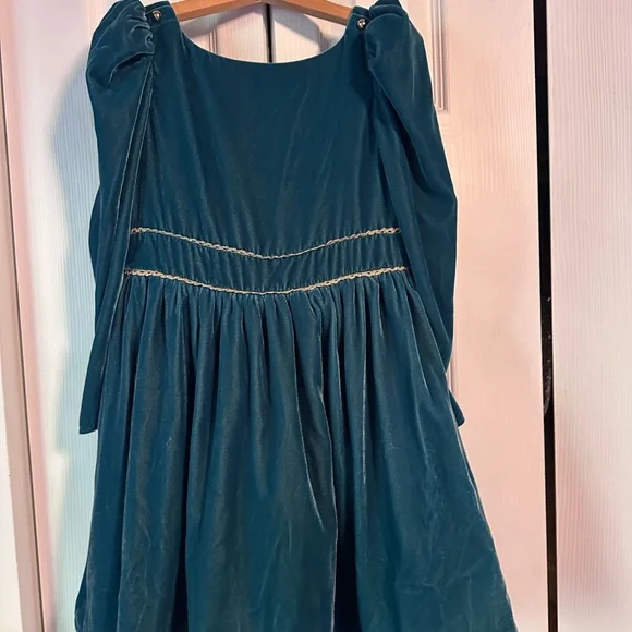 Janie and Jack Turquoise Dress - Picture 6 of 10